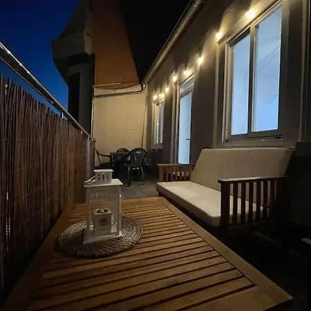Atico Vintage Con Terraza Vigo Exterior photo